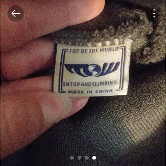 Top of the World KU Unisex Front and back design Beanie - Picture 3 of 4